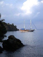 Bateau en famille au Monténégro (Vidas)