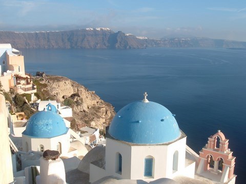 Il y a des îles et il a Santorin (Vidas)