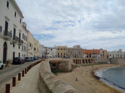 Extrême sud de l'Italie. cyclotourisme