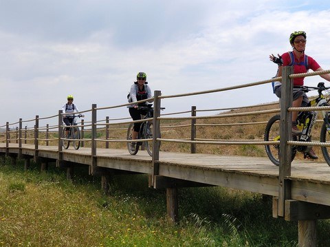 Cyclotourisme dans les Pouilles (Vidas)