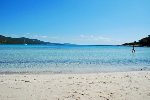 une plage des Kornatis, Croatie